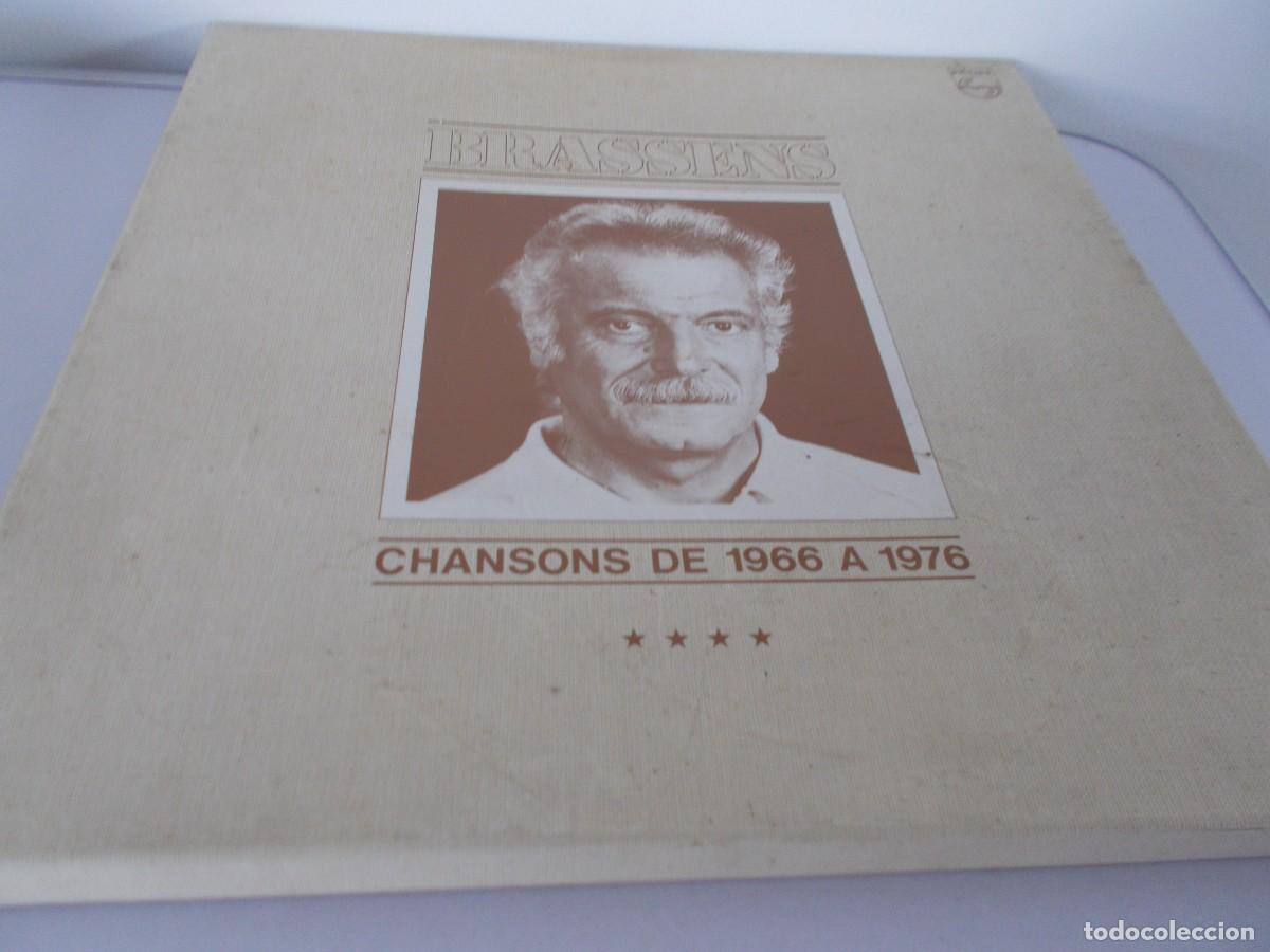 Discos de vinilo: BRASSENS 4 cajas con 3 Lps - Foto 4