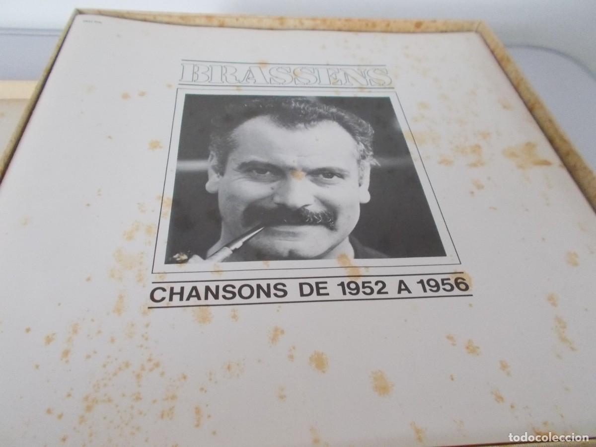 Discos de vinilo: BRASSENS 4 cajas con 3 Lps - Foto 5