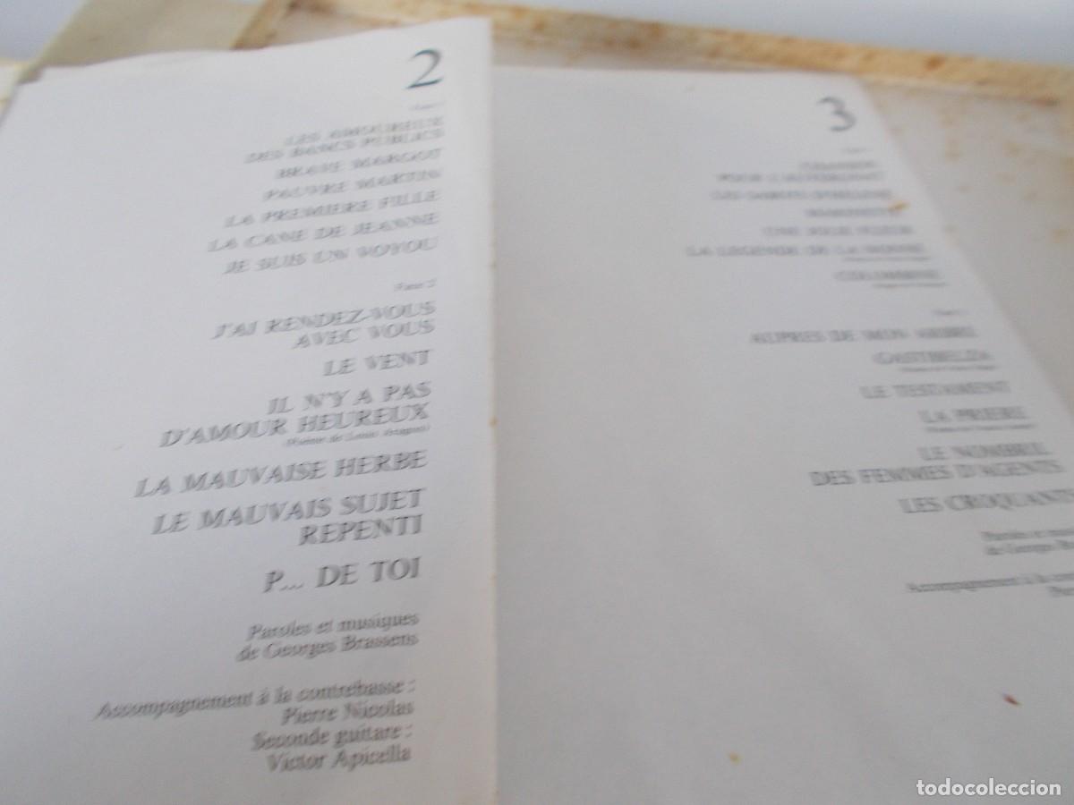 Discos de vinilo: BRASSENS 4 cajas con 3 Lps - Foto 8