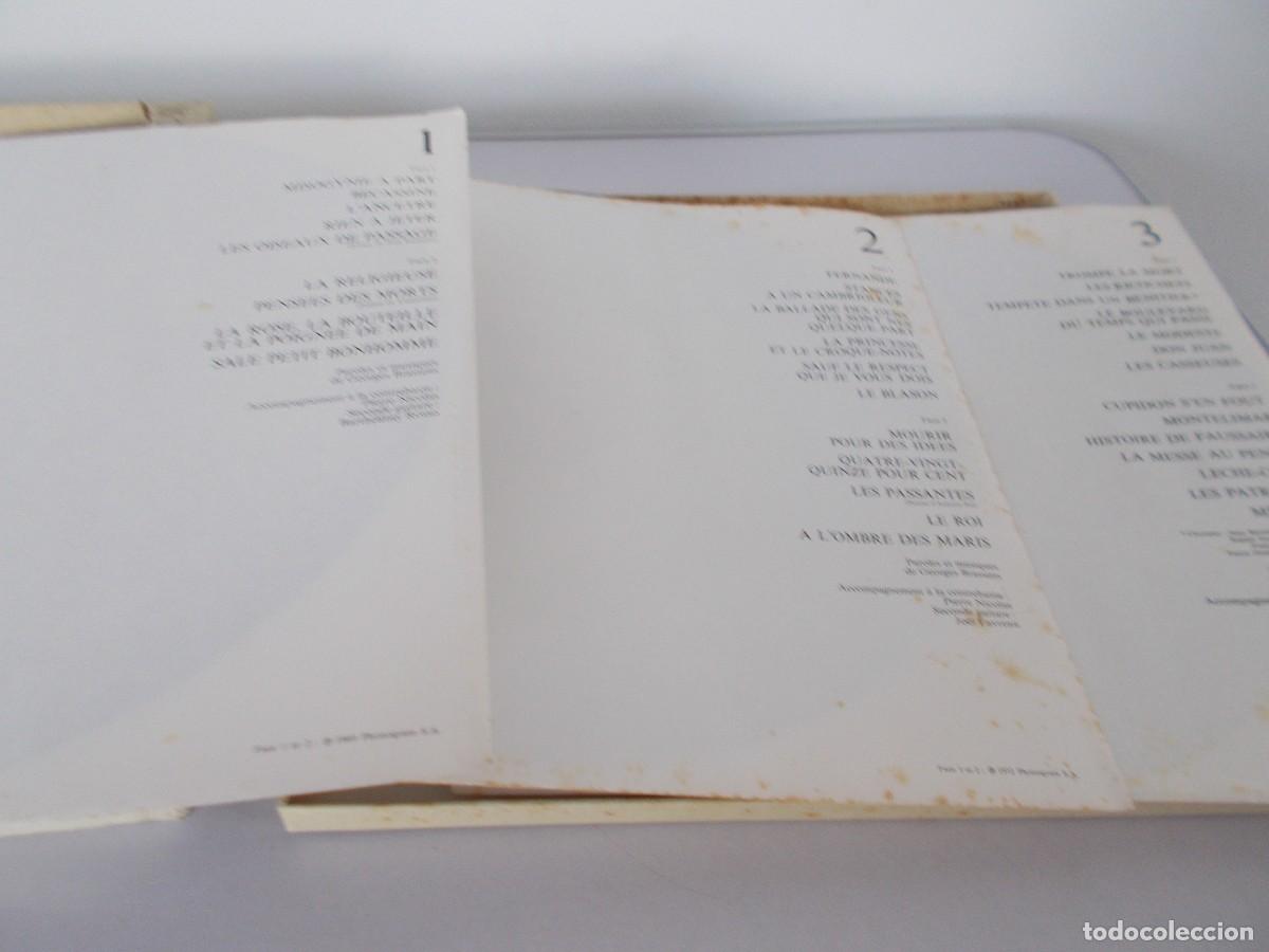 Discos de vinilo: BRASSENS 4 cajas con 3 Lps - Foto 22