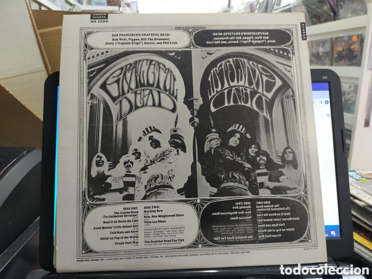Discos de vinilo: Grateful dead LP 1978 u.s.a. - Foto 2