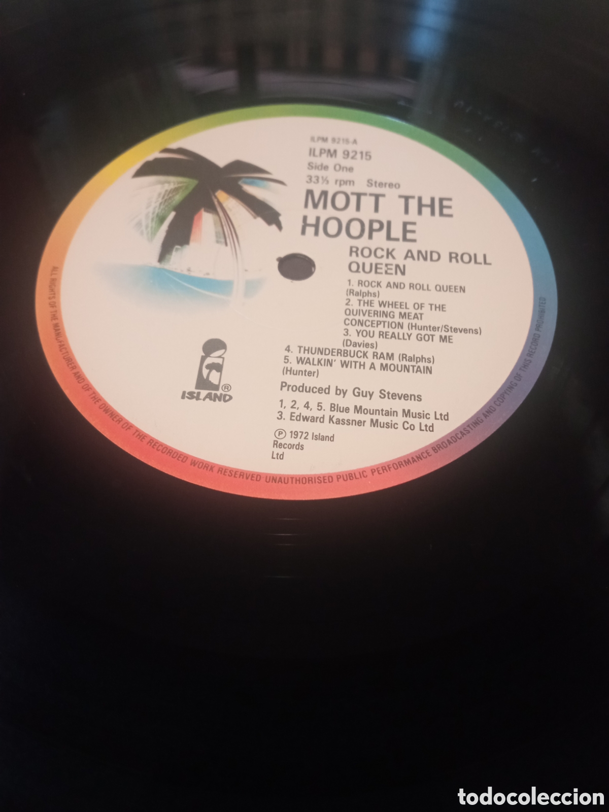Discos de vinilo: Mott The Hoople - Rock and Roll Queen - Foto 3