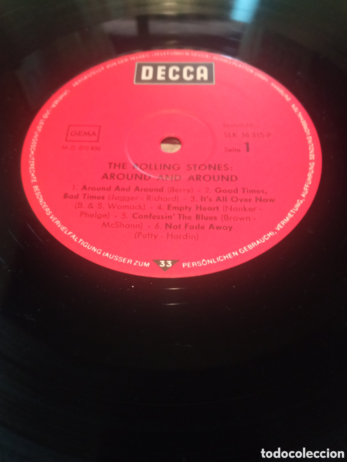 Discos de vinilo: The Rolling Stone - Around and Around - Foto 4
