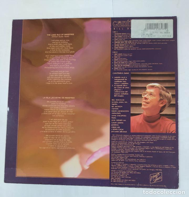 Discos de vinilo: BILL DOUGLAS - CANTILENA. LP. TDKLP8 - Foto 2