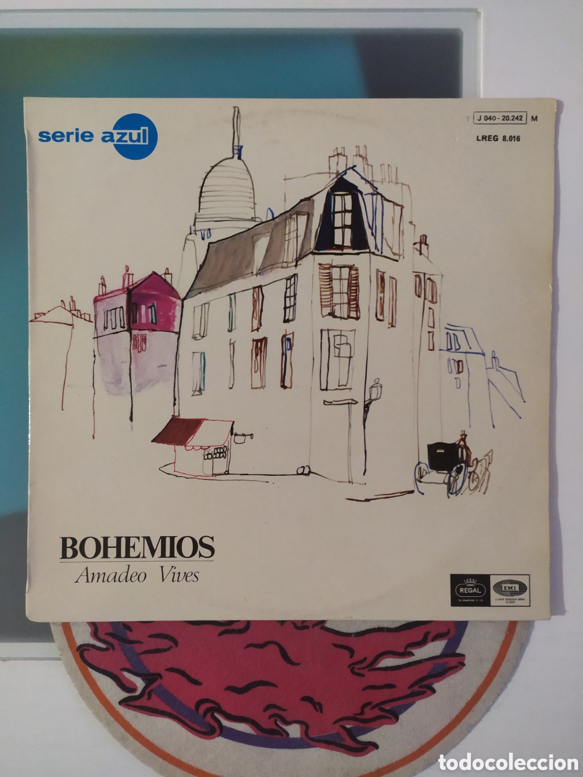 Discos de vinilo: Lp Amadeo Vives. Bohemios - Foto 1