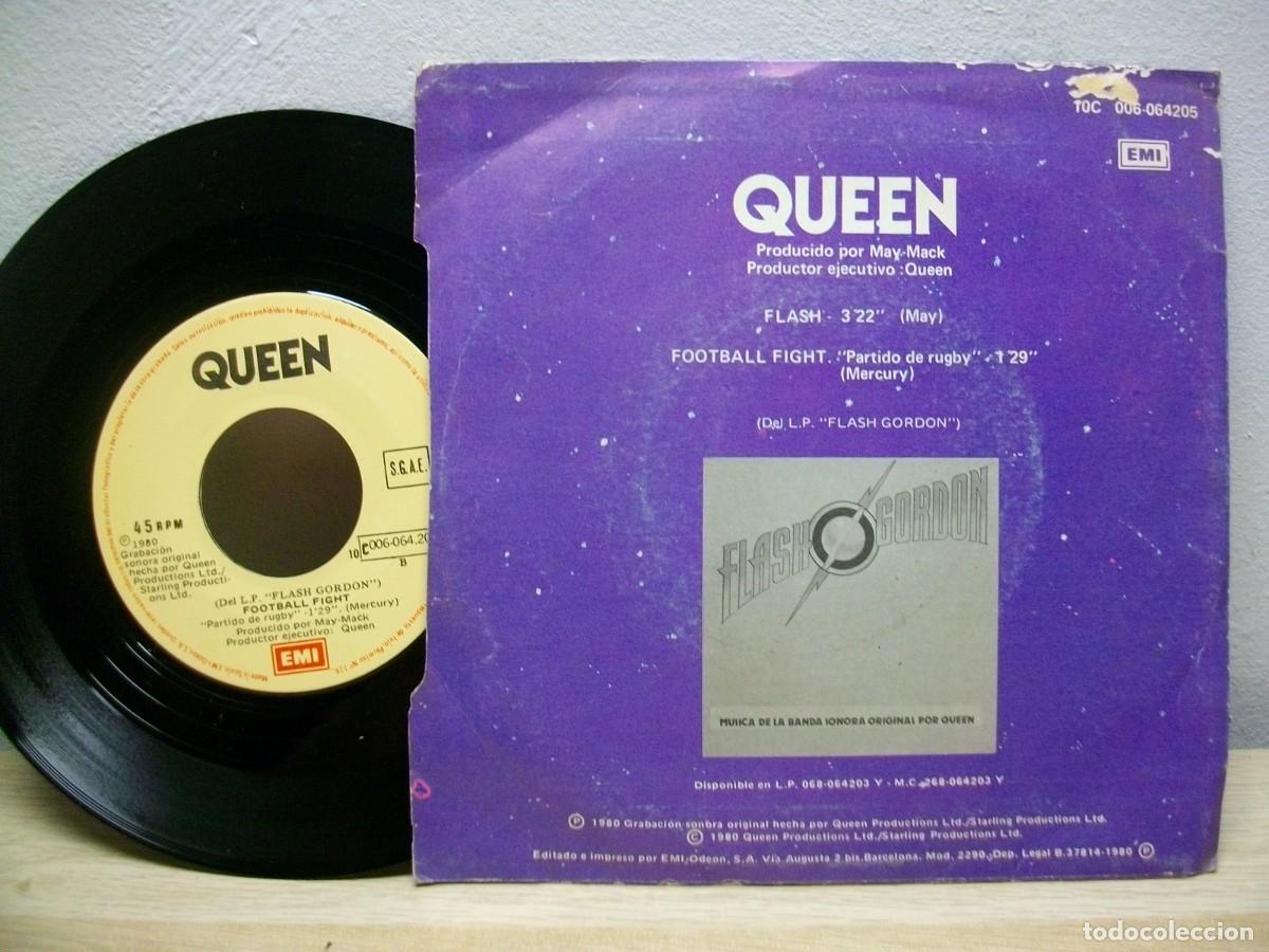 Discos de vinilo: Queen &ndash; Flash Vinilo, 7&rdquo;, 45 RPM, Single - Foto 2