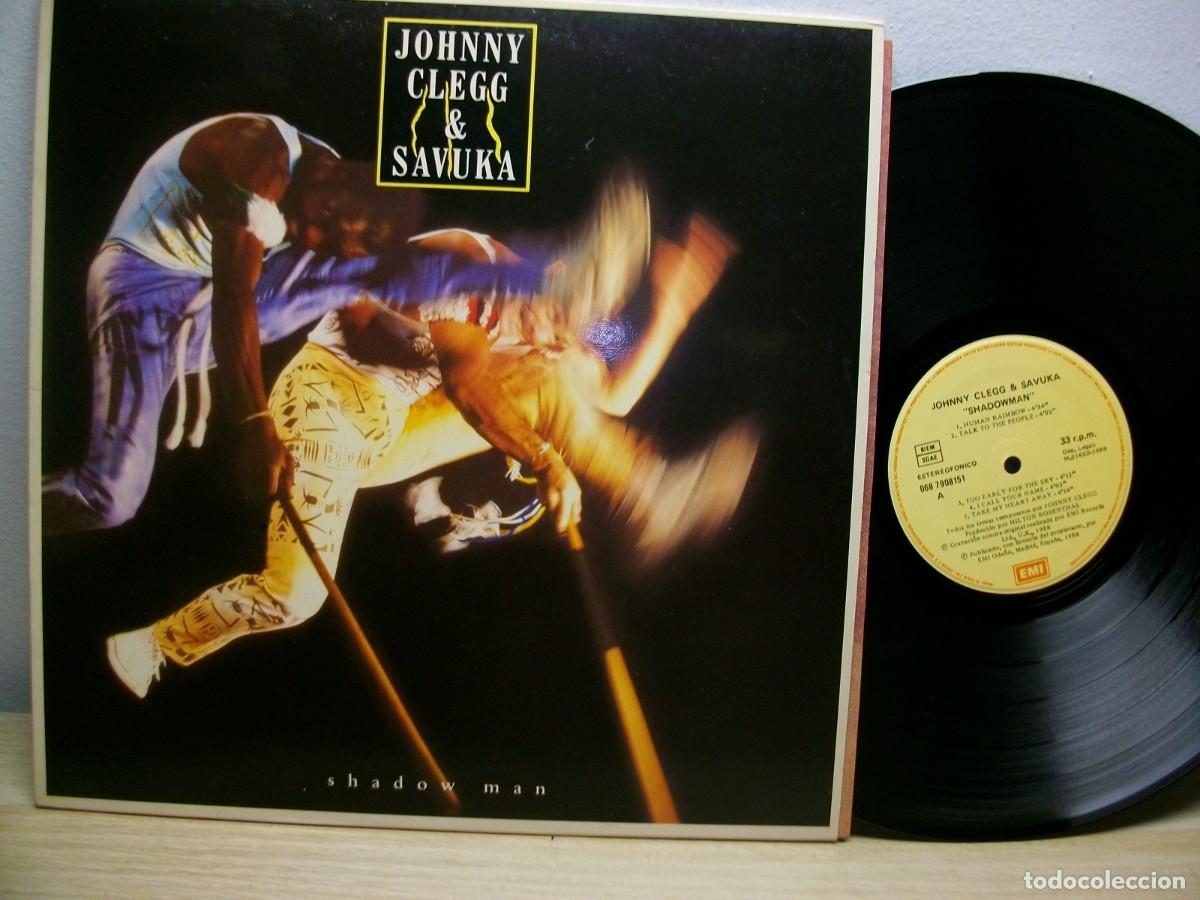 Discos de vinilo: Johnny Clegg & Savuka &ndash; Shadow Man LP - Foto 1