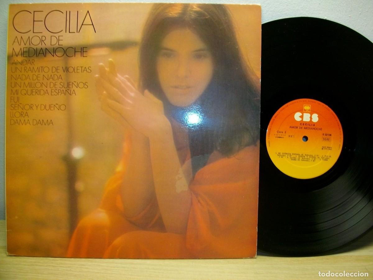 Discos de vinilo: Cecilia &ndash; Amor De Medianoche LP - Foto 1