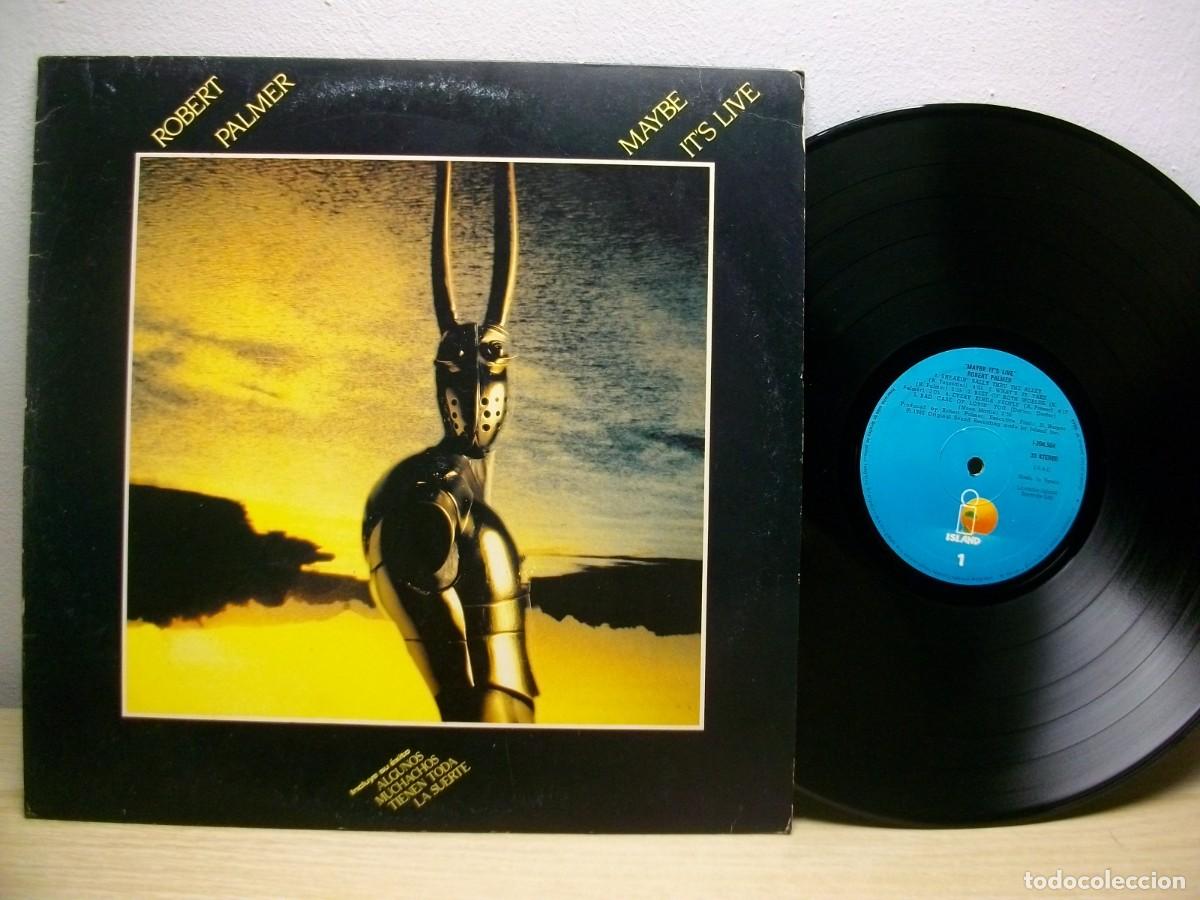 Discos de vinilo: Robert Palmer &ndash; Maybe Its Live LP - Foto 1