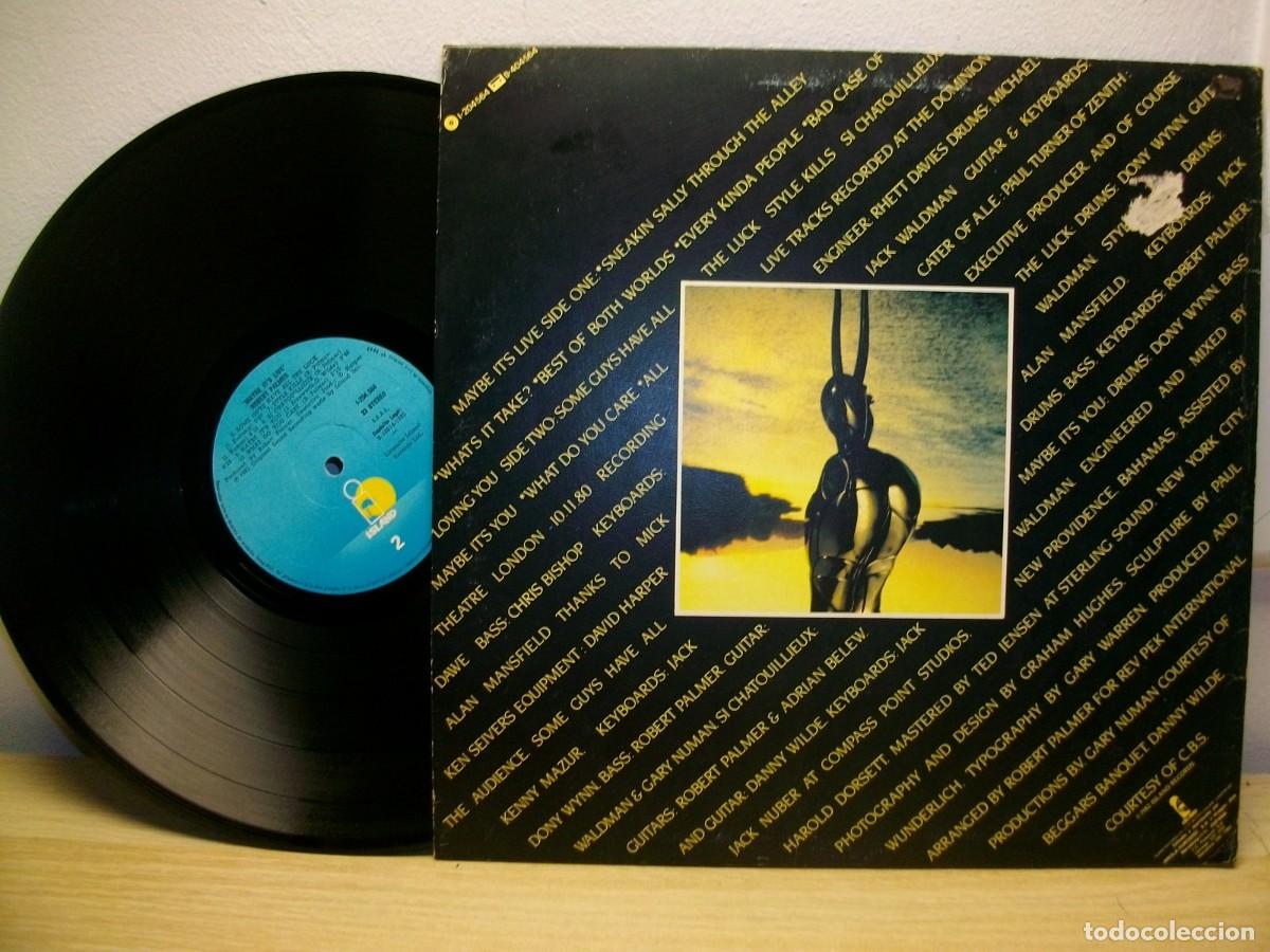 Discos de vinilo: Robert Palmer &ndash; Maybe Its Live LP - Foto 2