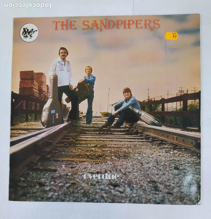 Discos de vinilo: THE SANDPIPERS - OVERDUE. LP. TDKLP17 - Foto 1