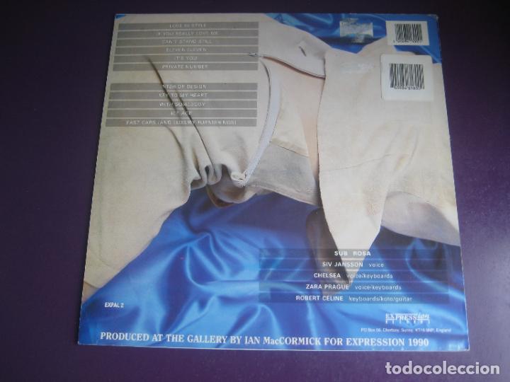 Discos de vinilo: Sub Rosa &ndash; Interior Design - LP Expression Records 1990 - ELECTRONICA , SYNTH INDIE - Foto 2