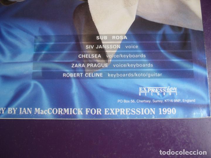 Discos de vinilo: Sub Rosa &ndash; Interior Design - LP Expression Records 1990 - ELECTRONICA , SYNTH INDIE - Foto 4