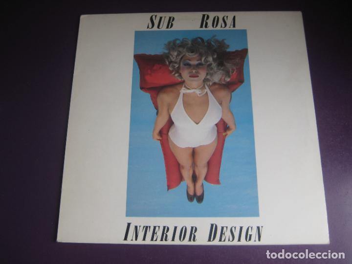 Discos de vinilo: Sub Rosa &ndash; Interior Design - LP Expression Records 1990 - ELECTRONICA , SYNTH INDIE - Foto 1