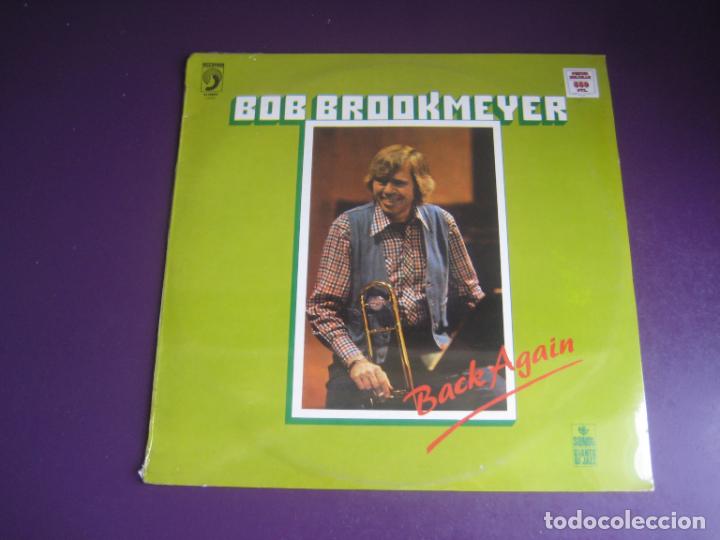 Discos de vinilo: Bob Brookmeyer &lrm;&ndash; Back Again - LP DISCOPHON 1979 PRECINTADO - JAZZ, - Foto 1