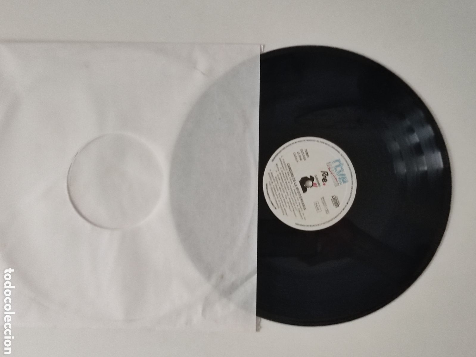 Discos de vinilo: Various &ndash; Can&ccedil;ons De La Mediterr&agrave;nia - RNE &ndash; 720021 - 1990 - Foto 4