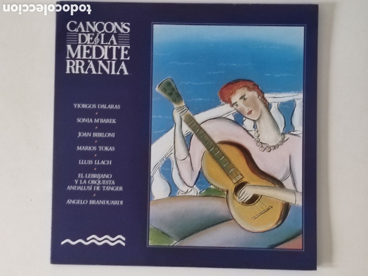 Discos de vinilo: Various &ndash; Can&ccedil;ons De La Mediterr&agrave;nia - RNE &ndash; 720021 - 1990 - Foto 1
