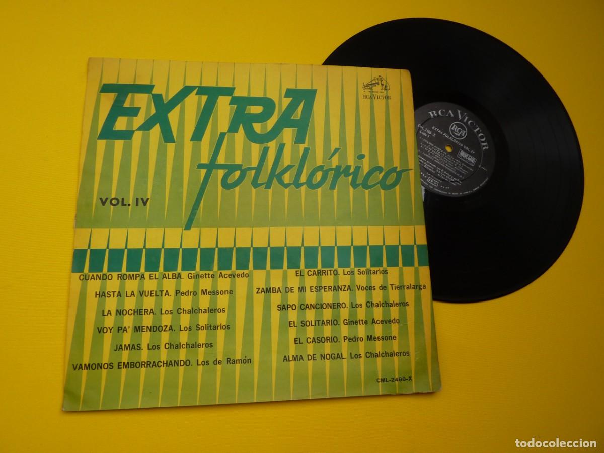 Disques de vinyle: LP EXTRA FOLKLORICO - Los Chalchaleros - CHILE Press - CML-2488-X (VG+/VG+) 5