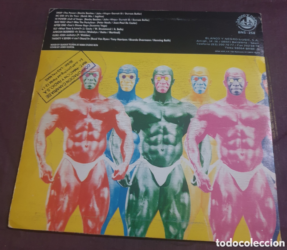 Discos de vinilo: Bolero mix 7. Promocional - Foto 2
