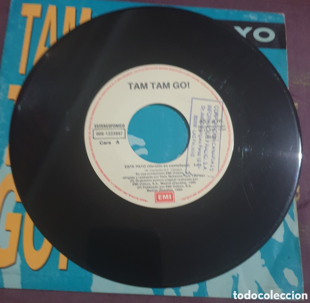 Discos de vinilo: Tam tam go! - este payo - Foto 2