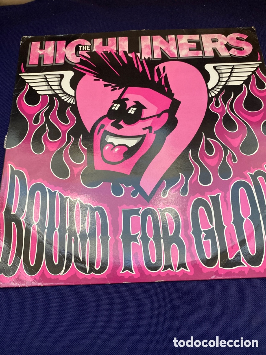 Discos de vinilo: The Highliners - Bound For Glory LP UK 1989 - Foto 1
