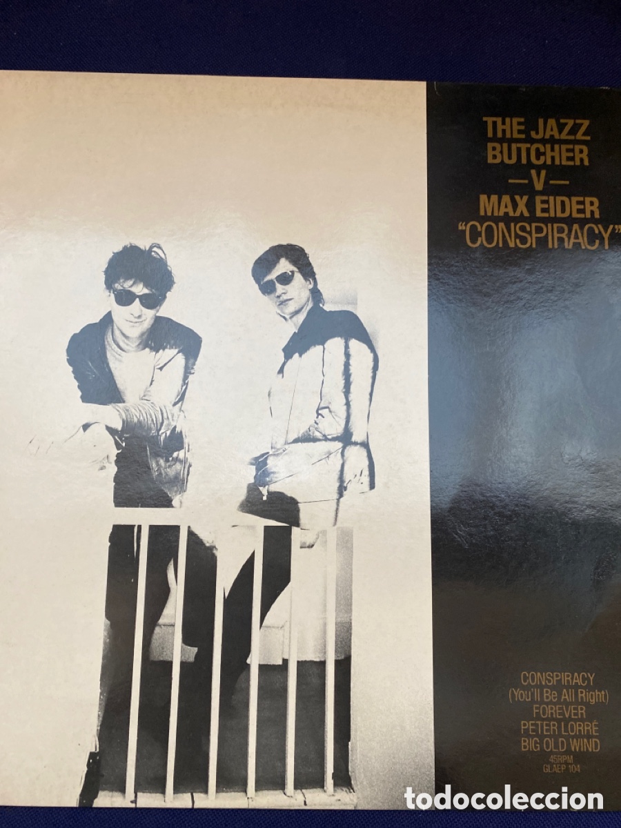 Discos de vinilo: The Jazz Butcher V Max Eider - conspiracy LP germany - Foto 1