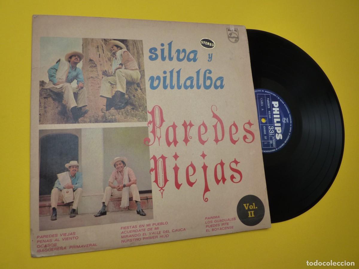 Disques de vinyle: LP SILVA Y VILLALBA - Paredes Viejas - COLOMBIA Press - 6346045 (VG++/EX) 5
