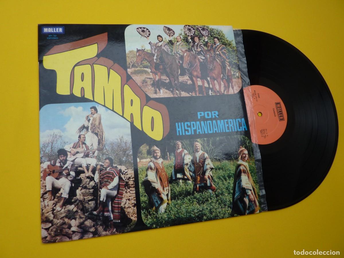 Disques de vinyle: LP TAMAO - Por Hispanoamerica - SPAIN Press - API-52 (EX+/EX+) 5