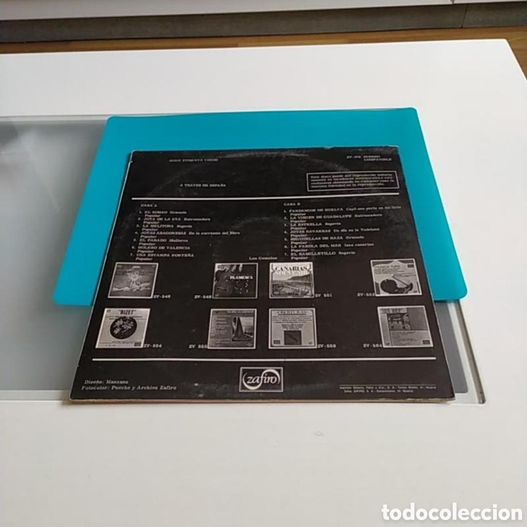 Discos de vinilo: Lp Los Gemelos. A trav&eacute;s de Espa&ntilde;a - Foto 2