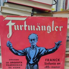 Discos de vinilo: FURTWANGLER LA ORQUESTA FILARMONICA DE VIENA