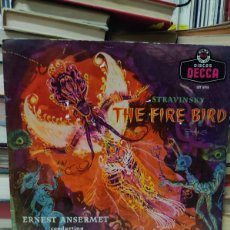 Discos de vinilo: STRAVINSKY, ERNEST ANSERMET CONDUCTING L'ORCHESTRE DE LA SUISSE ROMANDE – THE FIRE BIRD