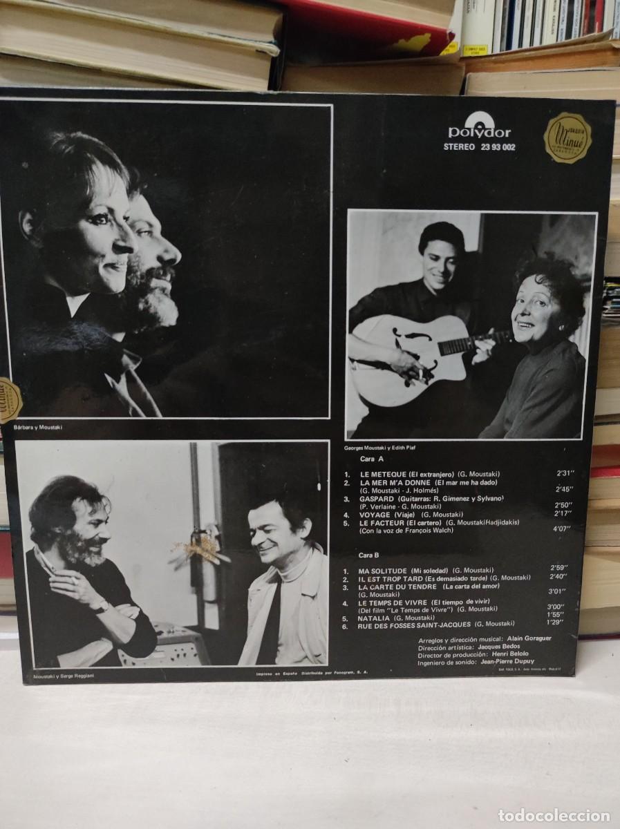 Discos de vinilo: Georges Moustaki - Foto 2