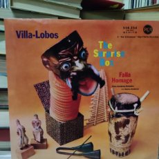 Discos de vinilo: VILLA-LOBOS, FALLA, ROME SYMPHONY ORCHESTRA, J. J. CASTRO– THE SURPRISE BOX / HOMAGE