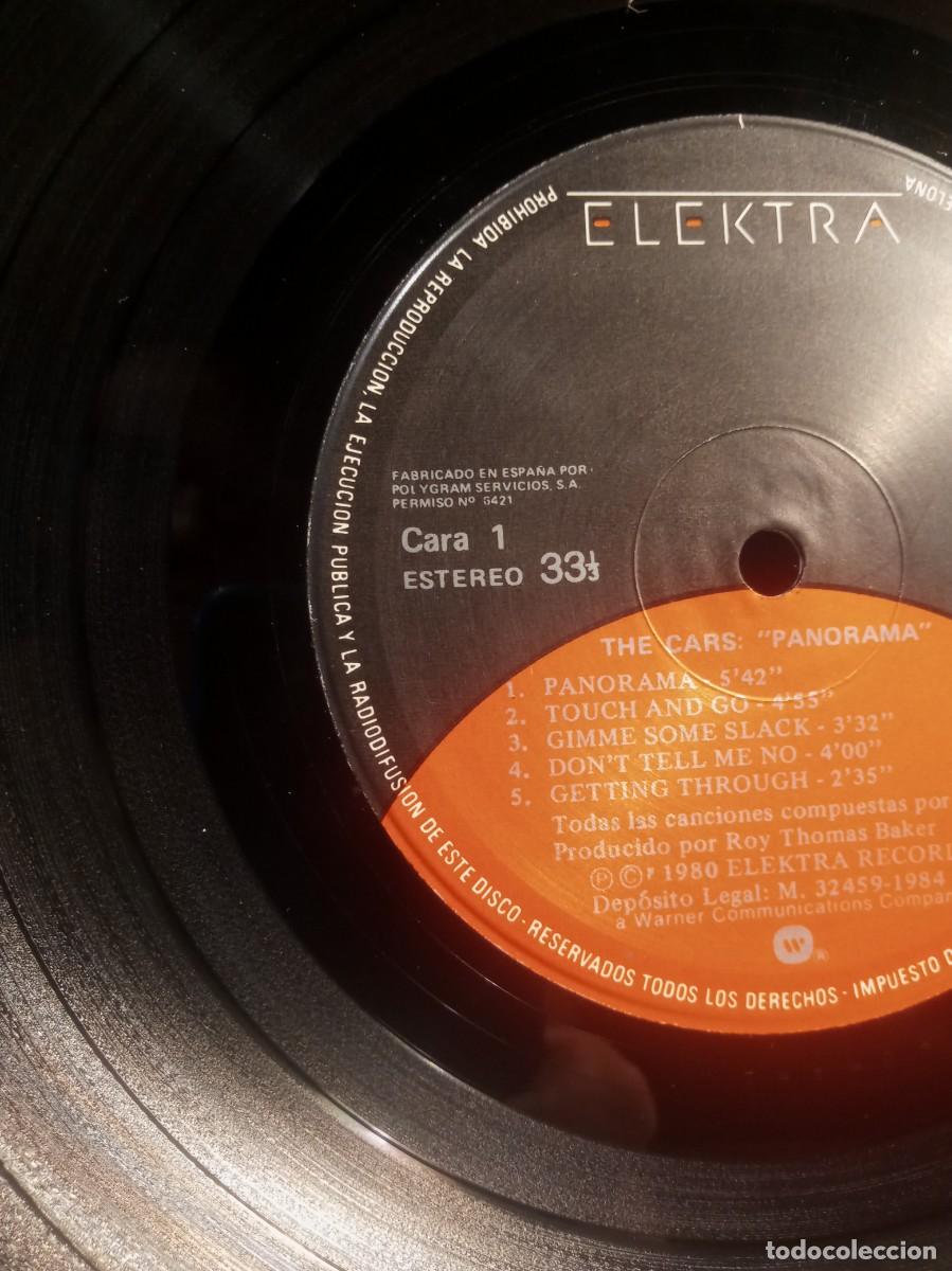 Discos de vinilo: THE CARS-PANORAMA. - Foto 2
