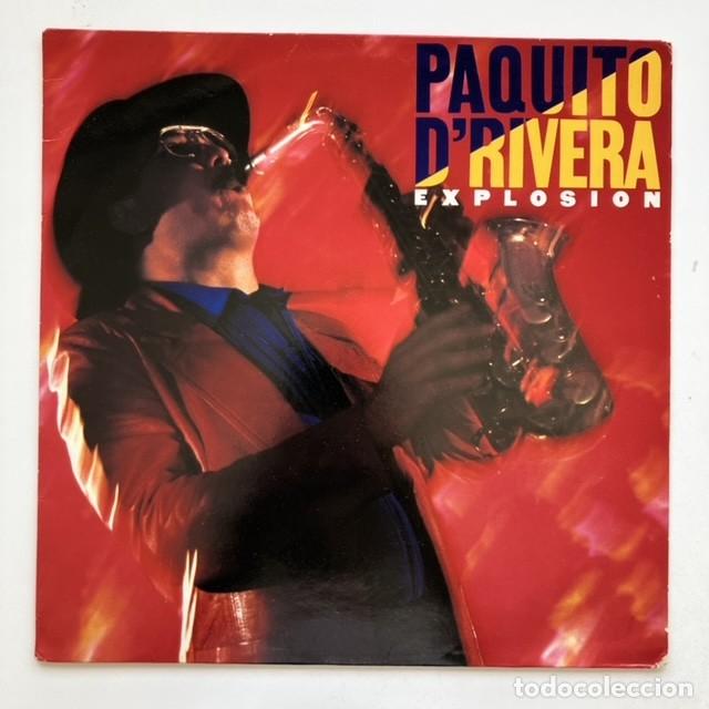 Discos de vinilo: Paquito DRivera &lrm;&ndash; Explosion , Europe 1988 CBS - Foto 1