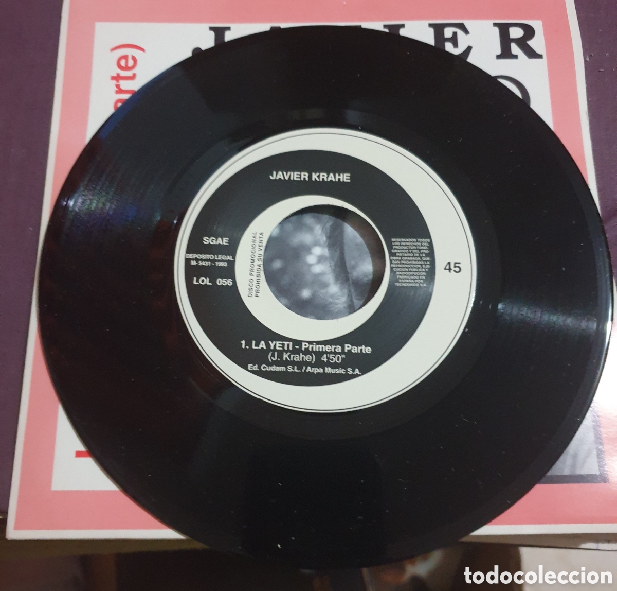 Discos de vinilo: Javier Krahe - La Yeti ( primera parte ) - Foto 2