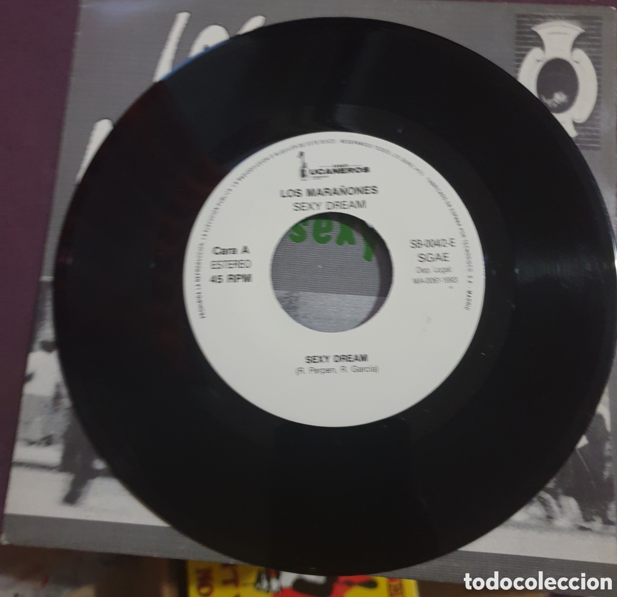 Discos de vinilo: Los mara&ntilde;ones - sexy dream - Foto 2