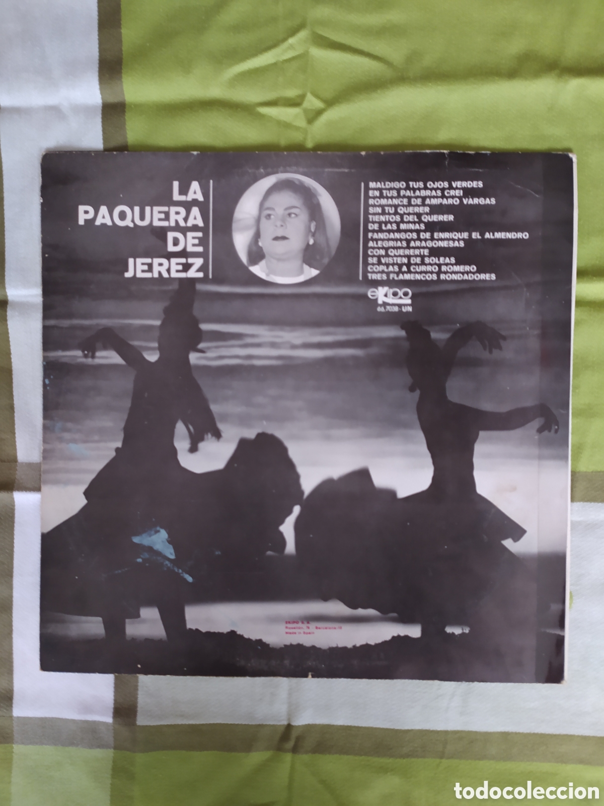 Discos de vinilo: Lp La Paquera de Jerez - Foto 2