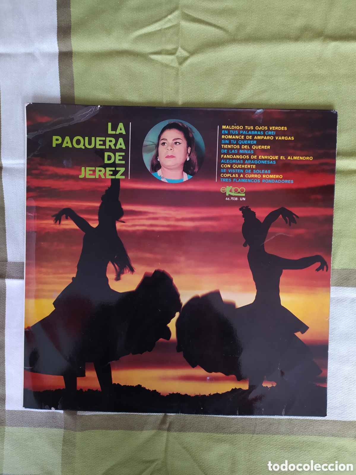 Discos de vinilo: Lp La Paquera de Jerez - Foto 1