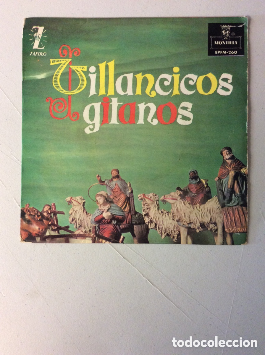 Discos de vinilo: Villancicos gitanos. - Foto 1