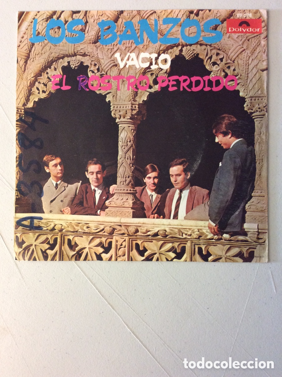 Discos de vinilo: Los Banzos. Vacio. El rostro perdido. - Foto 2