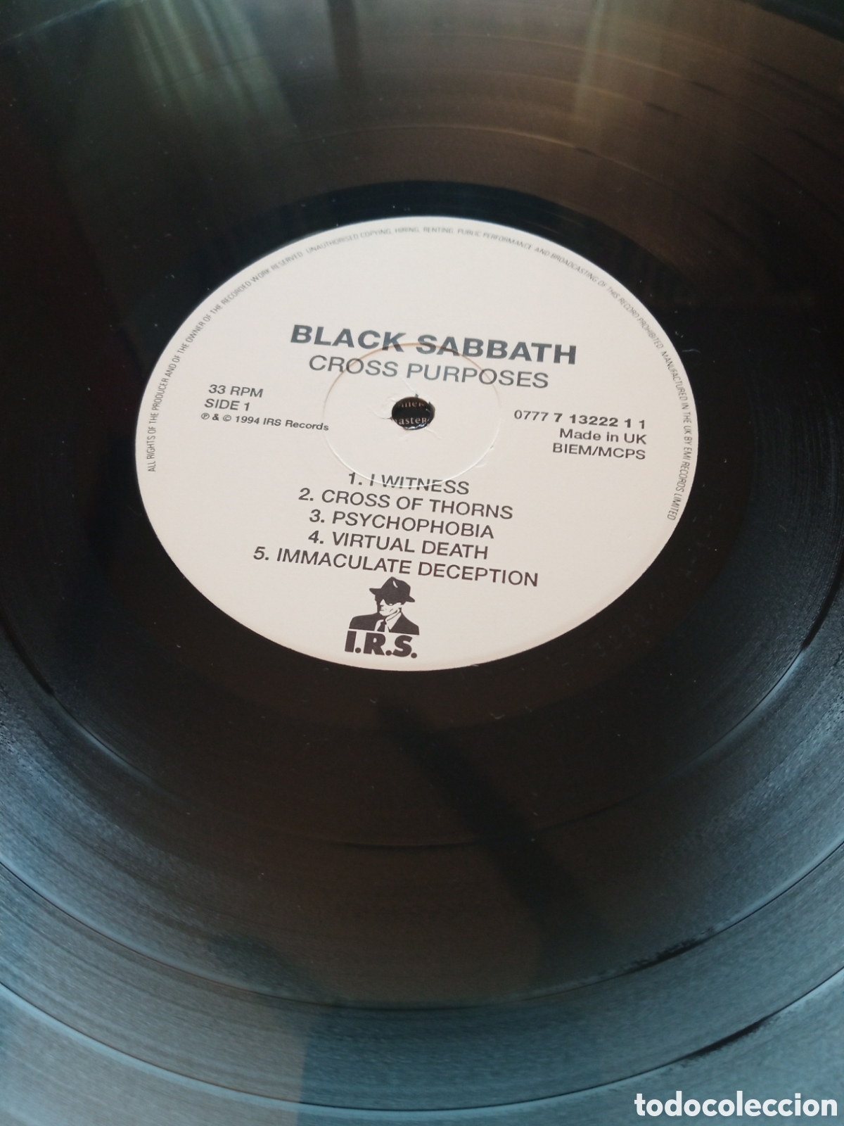 black sabbath lp cross purposes vinilo picture - Compra venta en  todocoleccion