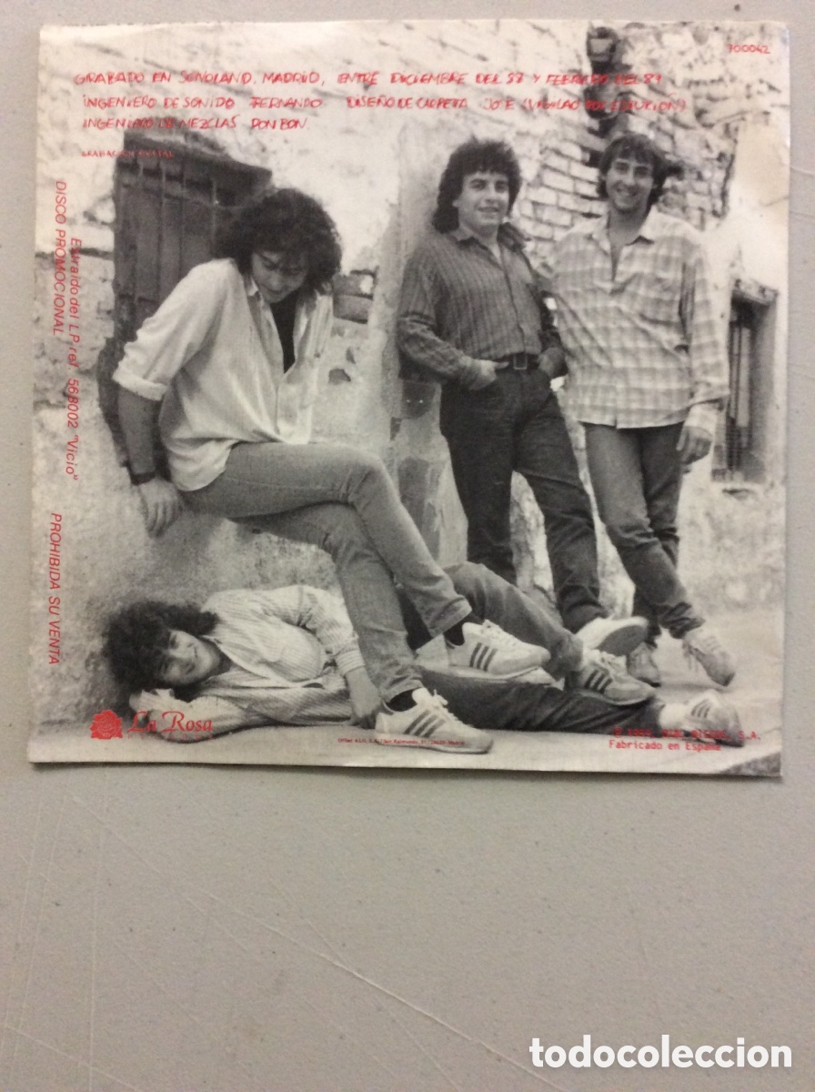 Discos de vinilo: Esturion. Vicio. - Foto 2