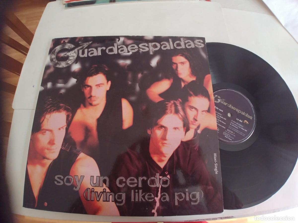 Discos de vinilo: GUARDAESPALDAS-MAXI SOY UN CERDO - Foto 1