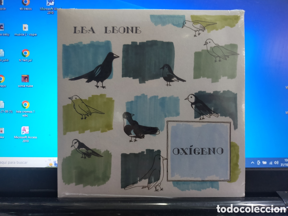 Disques de vinyle: Lea leone single ox&iacute;geno 2021 precintado