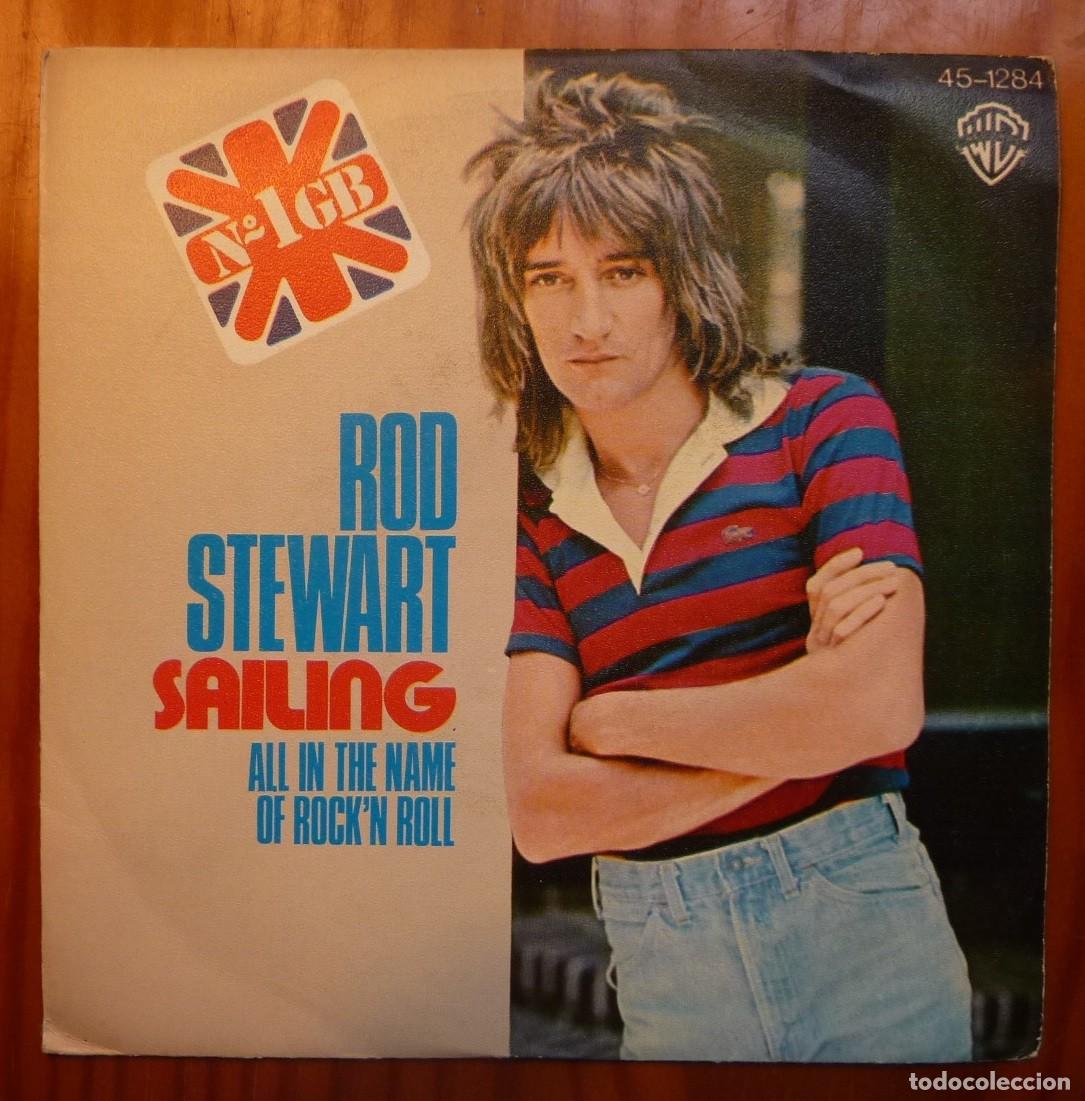 Discos de vinilo: ROD STEWART / SAILING / 1975 / SINGLE - Foto 1