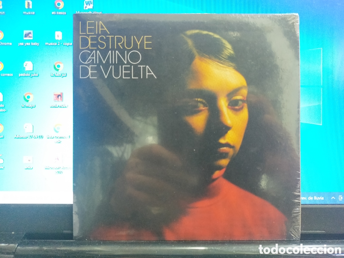 Disques de vinyle: Leia destruye single camino de vuelta 2021 precintado