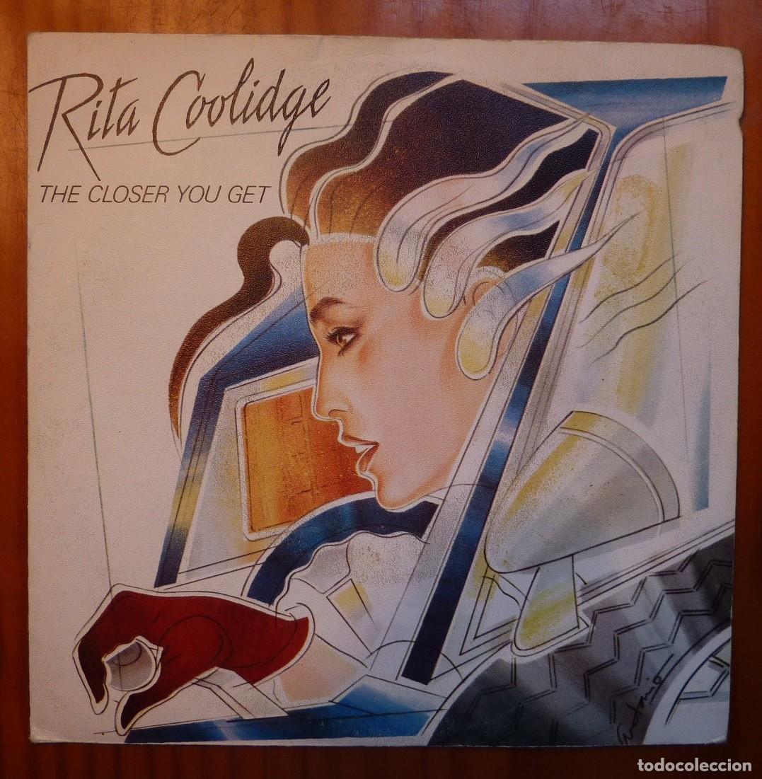 Discos de vinilo: RITA COOLIDGE / THE CLOSER YOU GET / 1981 / SINGLE - Foto 1