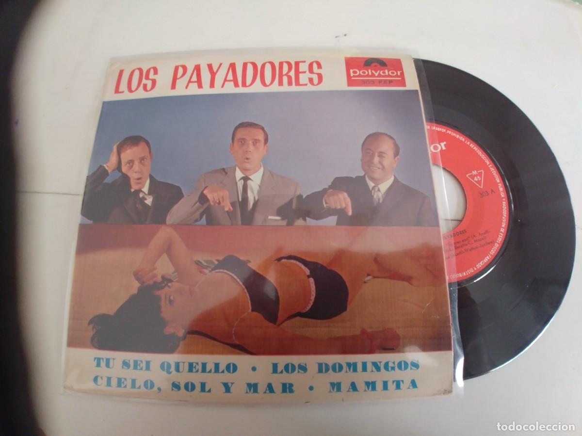 Discos de vinilo: LOS PAYADORES-EP TU SEI QUELLO +3 - Foto 1