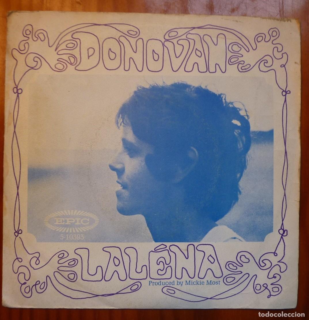 Discos de vinilo: DONOVAN / LALENA / 1968 / SINGLE - Foto 1